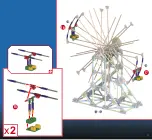 Предварительный просмотр 11 страницы K'Nex COLLECT & BUILD FERRIS WHEEL Manual