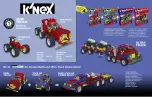 Предварительный просмотр 2 страницы K'Nex COLLECT & BUILD ROAD RIGS Series Manual