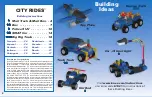 Preview for 2 page of K'Nex Imagine-Build-Play CITY RIDES 10 MODEL BUILDING... Manual