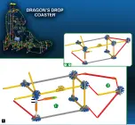 Предварительный просмотр 4 страницы K'Nex Imagine Build Play DRAGON'S DROP COASTER... Manual