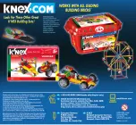 Предварительный просмотр 60 страницы K'Nex Imagine Build Play DRAGON'S DROP COASTER... Manual