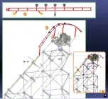 Предварительный просмотр 25 страницы K'Nex Imagine-Build-Play HORNET SWARM DUELING COASTER Manual