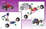 Предварительный просмотр 16 страницы K'Nex Imagine-Build-Play OFF-ROAD RACING Manual