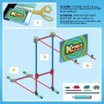 Предварительный просмотр 2 страницы K'Nex K-FORCE Build and Blast 47528 Quick Start Manual