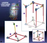 Предварительный просмотр 4 страницы K'Nex LOOPIN LIGHTNING COASTER Manual