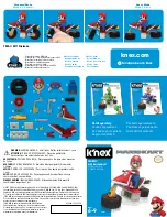 Предварительный просмотр 1 страницы K'Nex MARIOKART MARIO 38494 Quick Start Manual