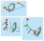 Предварительный просмотр 9 страницы K'Nex MARIOKART Wii MARIO AND DONKEY KONG CIRCUIT START LINE BUILDING SET 38350 Manual