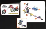 Предварительный просмотр 4 страницы K'Nex ORANGE COUNTY CHOPPERS AFTER BURNER BIKE Building... Manual