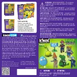 Предварительный просмотр 3 страницы K'Nex Plants vs. Zombies Mystery Figures 2 Series Assembly Instructions Manual