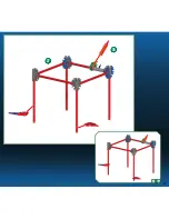 Предварительный просмотр 87 страницы K'Nex Serpent's spiral coaster Instructions For Use Manual