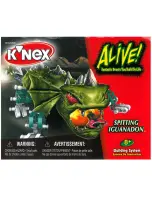 K'Nex Spitting Iguanadon Alive 11014 Instruction Book preview