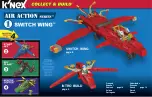 Предварительный просмотр 2 страницы K'Nex SWITCH WING Manual