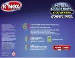 Предварительный просмотр 12 страницы K'Nex Vertical Vengeance Coaster Bonus Ride Instruction Manual