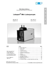 Preview for 1 page of KNF Laboport N811 KN.18 Operating Instructions Manual