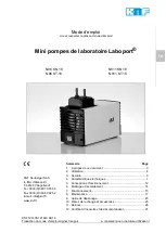 Preview for 57 page of KNF Laboport N811 KN.18 Operating Instructions Manual