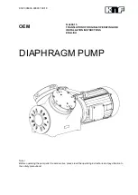 Preview for 1 page of KNF N 2400.15 Operating And Installation Instructions