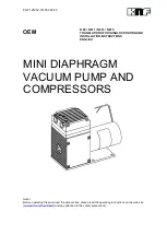 Предварительный просмотр 1 страницы KNF N 811 Translation Of Original Operating And Installation Instructions