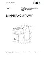 Предварительный просмотр 1 страницы KNF N85.3 Translation Of Original Operating And Installation Instructions