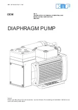 KNF N87.9 Operating And Installation Instructions предпросмотр