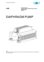 Preview for 9 page of KNF PJ25481-950.50.18 Original Installation Instructions