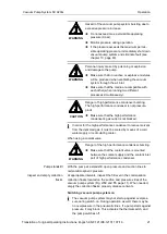 Preview for 21 page of KNF SC 920G Operating Instructions Manual