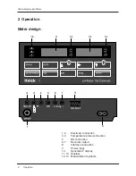 Preview for 8 page of Knick 765 Instruction Manual