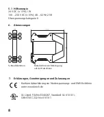 Предварительный просмотр 8 страницы Knick BasicLine BL 513 Manual