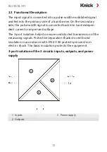 Предварительный просмотр 12 страницы Knick BL590 User Manual