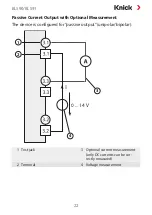 Предварительный просмотр 22 страницы Knick BL590 User Manual