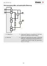 Предварительный просмотр 50 страницы Knick BL590 User Manual