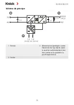 Предварительный просмотр 75 страницы Knick BL590 User Manual