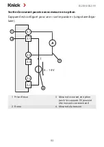 Предварительный просмотр 83 страницы Knick BL590 User Manual