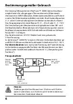 Предварительный просмотр 6 страницы Knick PolyTrans P 32000 P0 Series Manual