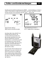 Preview for 31 page of Knick Portavo 902 PH Quick Start Manual