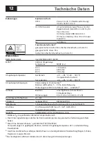 Preview for 12 page of Knick ProLine P224 P1 Series User And Safety Manual