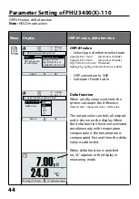 Preview for 44 page of Knick Protos 3400 User Manual