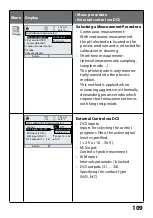 Preview for 109 page of Knick Protos 3400 User Manual