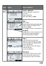 Preview for 129 page of Knick Protos 3400 User Manual