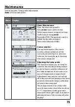 Preview for 73 page of Knick Protos CONDI 3400(X)-051 User Manual