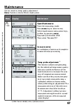 Предварительный просмотр 67 страницы Knick Protos II 4400 User Manual