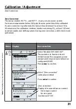 Preview for 31 page of Knick Protos OXY 3400-067 User Manual