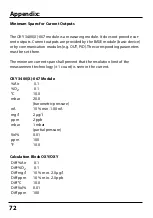 Preview for 72 page of Knick Protos OXY 3400-067 User Manual