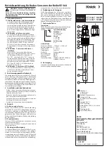 Preview for 1 page of Knick SE 564 Series Instructions For Use