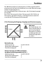 Preview for 7 page of Knick SensoTrans A 20220P0 Series Manual