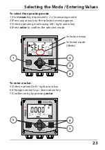 Предварительный просмотр 23 страницы Knick Stratos Pro A4 MSOXY Instruction Manual