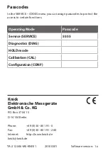 Preview for 140 page of Knick Stratos Pro A4 MSOXY Instruction Manual