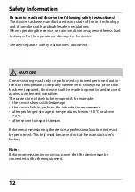 Preview for 12 page of Knick Stratos Pro A401B PH User Manual