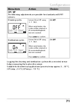 Preview for 71 page of Knick Stratos Pro A401B PH User Manual