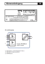 Preview for 19 page of Knick Stratos PROFIBUS 2221X Cond User Manual