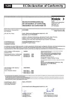 Preview for 126 page of Knick Stratos PROFIBUS 2221X Cond User Manual